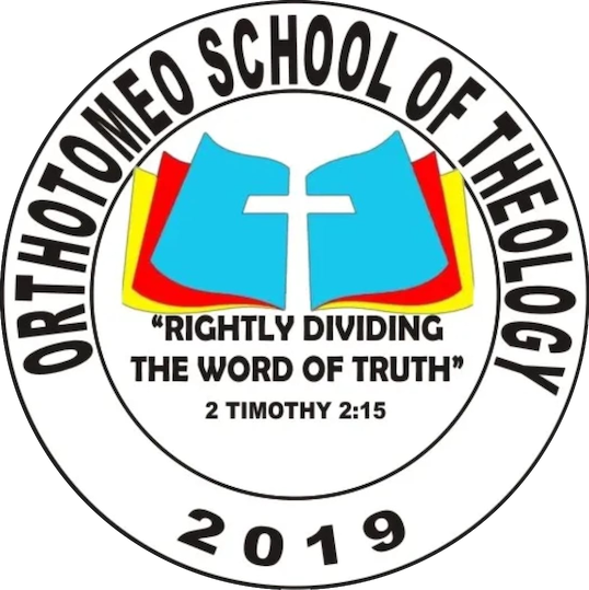 Orthotomeo School of Theology Logo